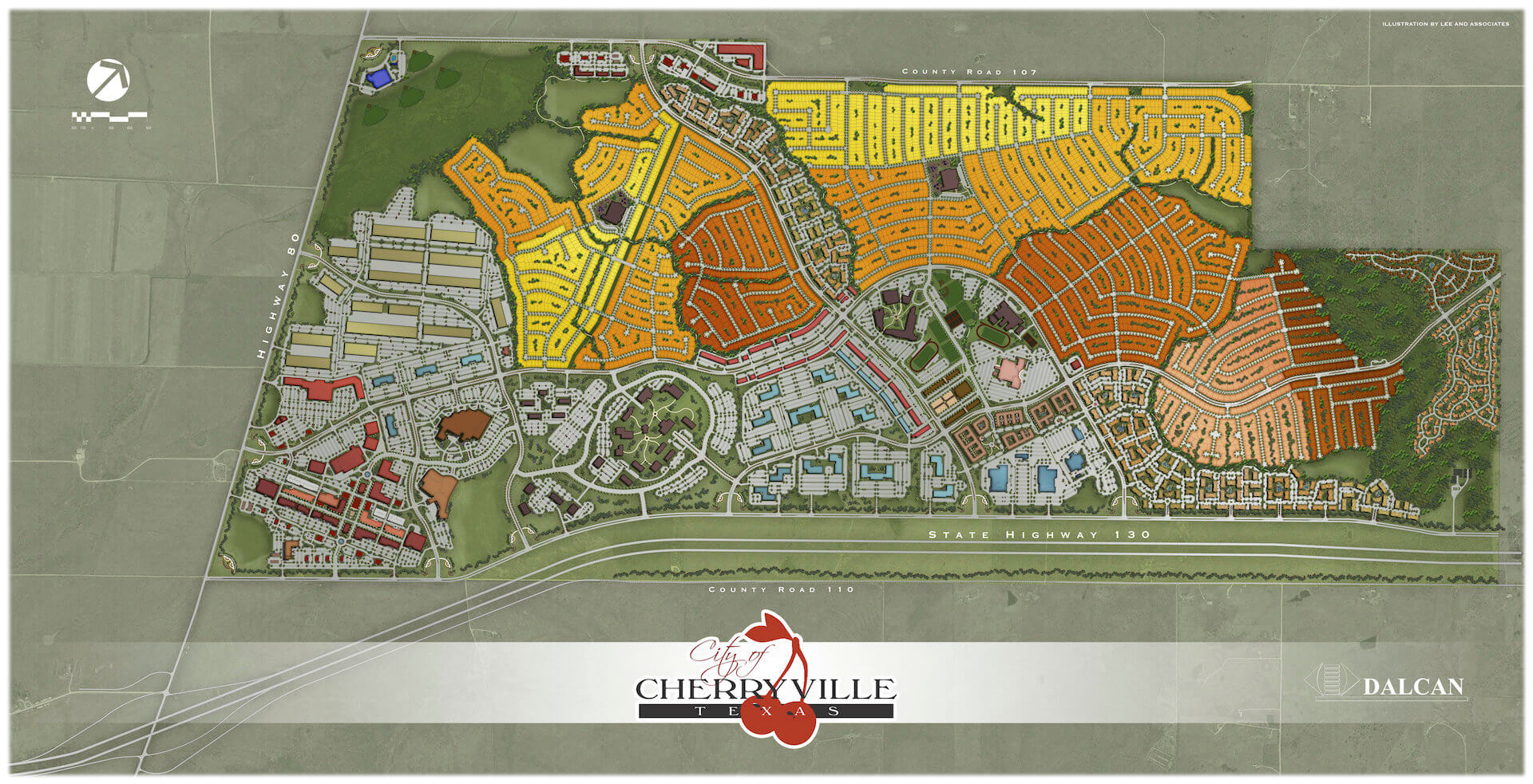 Cherryville, Texas Master Plan Link Architecture